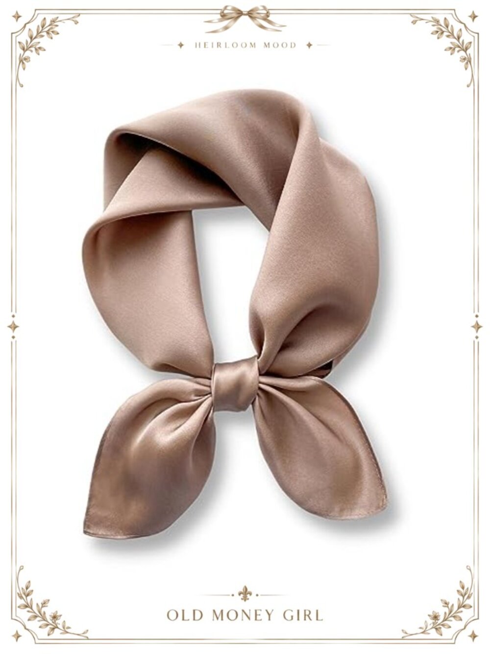 100% Mulberry Silk Scarf Square 27x27 Women's Solid Color Neckerchief
